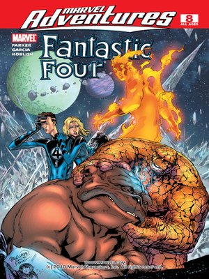 cover image of Marvel Adventures Fantastic Four, Issue 8